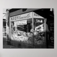 Chicago Illinois Kady Camera Co Store Window 1950s