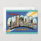 Chicago Illinois Postcard ポストカード (正面/裏面)