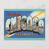 Chicago Illinois Postcard ポストカード (正面)