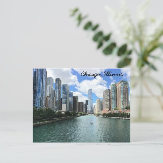 Chicago, Illinois Postcard ポストカード (スタンド正面)