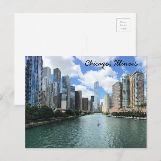Chicago, Illinois Postcard ポストカード (正面/裏面)