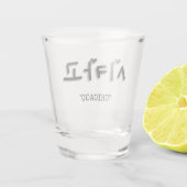 Chicago in Korean 시카고 SOJU ショットグラス (裏面)