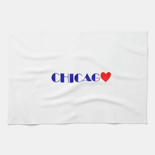 chicago j'aime キッチンタオル (横)