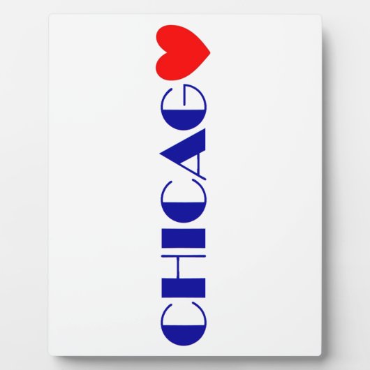 chicago j'aime フォトプラーク (正面)