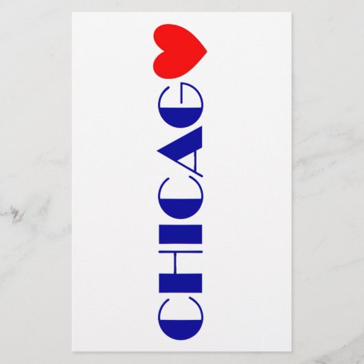 chicago j'aime 便箋 (正面)