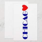 chicago j'aime 便箋 (正面/裏面)