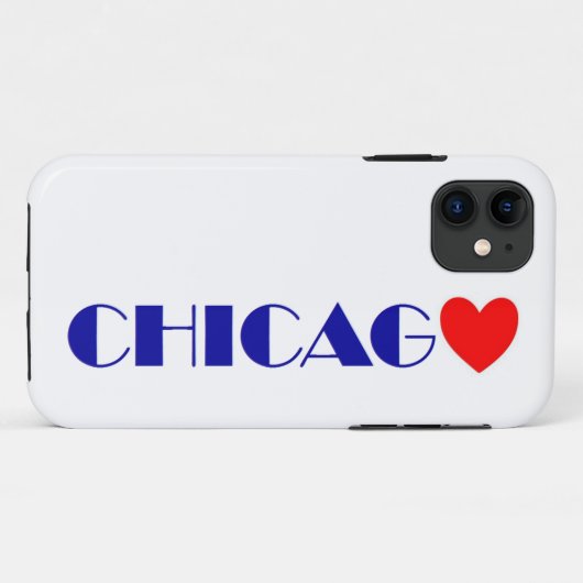 chicago j'aime Case-Mate iPhoneケース (裏面(横))