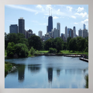 Chicago John Hancock Centerポスター ポスター