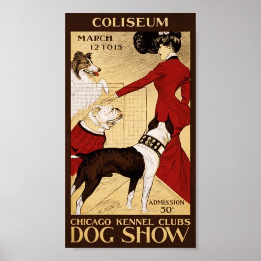 Chicago Kennel Club Dog Show ポスター (正面)