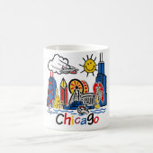 Chicago-KIDS-[変換済み] コーヒーマグカップ (中央)
