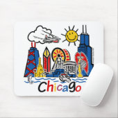 Chicago-KIDS-[変換済み] マウスパッド (マウス)