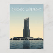 Chicago Lakefront: Modern Tower ポストカード (正面)