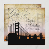 Chicago lakeshoreスカイライン/ご招待　PixDezines 招待状 (正面/裏面)