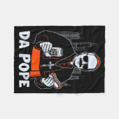 Chicago Pe Leo Xiv Da Pe New Pe Tribute Godmother フリースブランケット (正面(横))