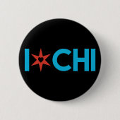 Chicago Pride Button 缶バッジ (正面)