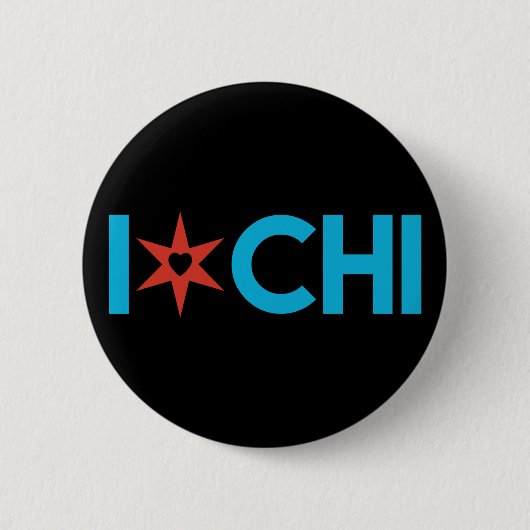 Chicago Pride Button 缶バッジ (正面)