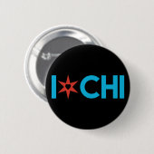 Chicago Pride Button 缶バッジ (正面&裏面)