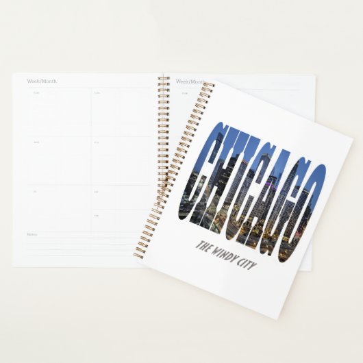 Chicago Skyline プランナー手帳 (ディスプレー)