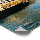 Chicago Skyline ポスター (角)