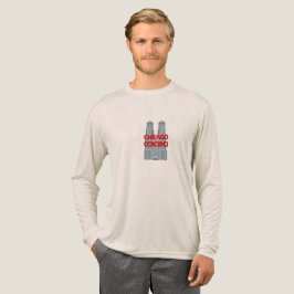 Chicago Skyline Architecture Long Sleeve T-Shirt | トライブレンドＴシャツ
