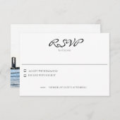 Chicago Skyline Horizontal Response Card 出欠カード (正面/裏面)