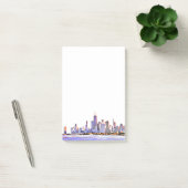 Chicago Skyline Post-It-Notesポストイットノート ポストイット (オフィス)