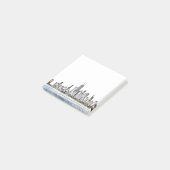 Chicago Skyline Post-It Notes ポストイット (アングル)