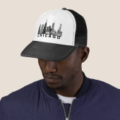 Chicago Skyline Silhouette  キャップ (インサイチュ)