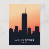 Chicago Skyscraper ポストカード (正面)