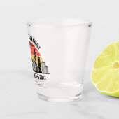 Chicago Sunset Customized Family Trip ショットグラス (右)