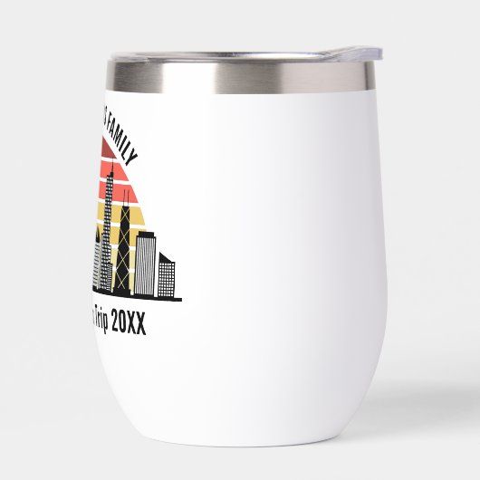 Chicago Sunset Customized Trip Souvenir (左面)