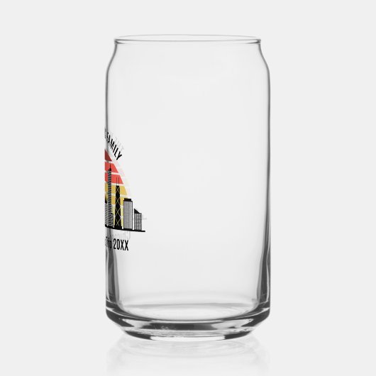 Chicago Sunset Customized Trip Souvenir ガラス缶 (左)