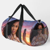 CHICAGO - SUPER WOMAN ダッフルバッグ (右コーナー)