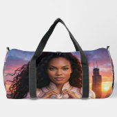 CHICAGO - SUPER WOMAN ダッフルバッグ (裏面)