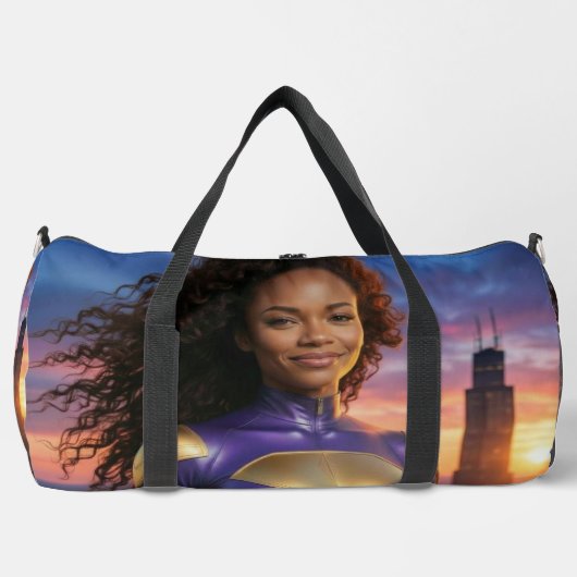 CHICAGO - SUPERHERO ダッフルバッグ (正面)
