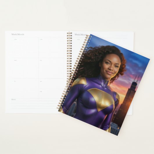CHICAGO SUPERHERO プランナー手帳 (ディスプレー)