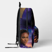 CHICAGO - SUPERHERO プリントバックパック (左)