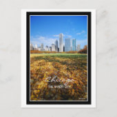 Chicago, THE WINDY CITY ポストカード (正面)