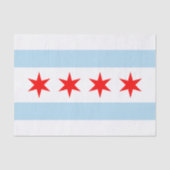 Chicago tissue paper, Chicago Flag tissue paper 薄葉紙 (正面)