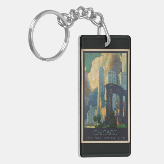 Chicago Vintage Reise キーホルダー (正面左)