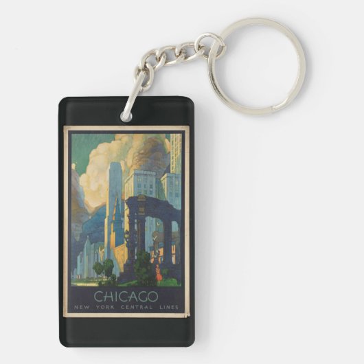 Chicago Vintage Reise キーホルダー (裏面)