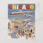Chicago Vintage Travel  ポストカード (正面)