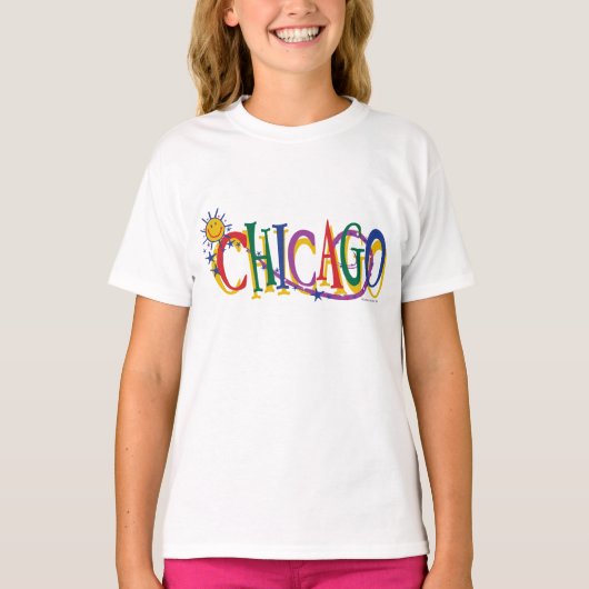 Chicago-With-SUn--KIDS Tシャツ (正面)
