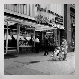 Chicago Wolk Camera 1963写真133 North Wabash ポスター