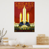 Chicago world's fair. A century of progress ポスター (キッチン)