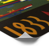 Chicago world's fair. A century of progress ポスター (角)