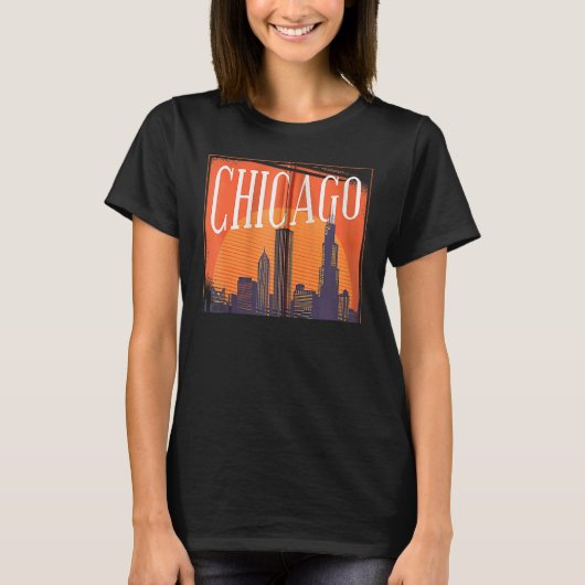 Chicago Zip Tシャツ (正面)