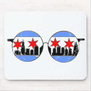 chicaGOgglesのマウスパッド マウスパッド