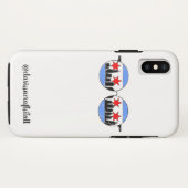 chicaGOgglesの電話箱 Case-Mate iPhoneケース (裏面(横))