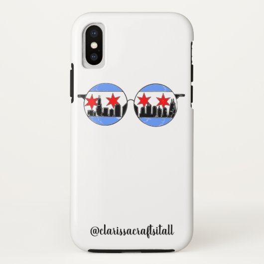 chicaGOgglesの電話箱 Case-Mate iPhoneケース (裏面)